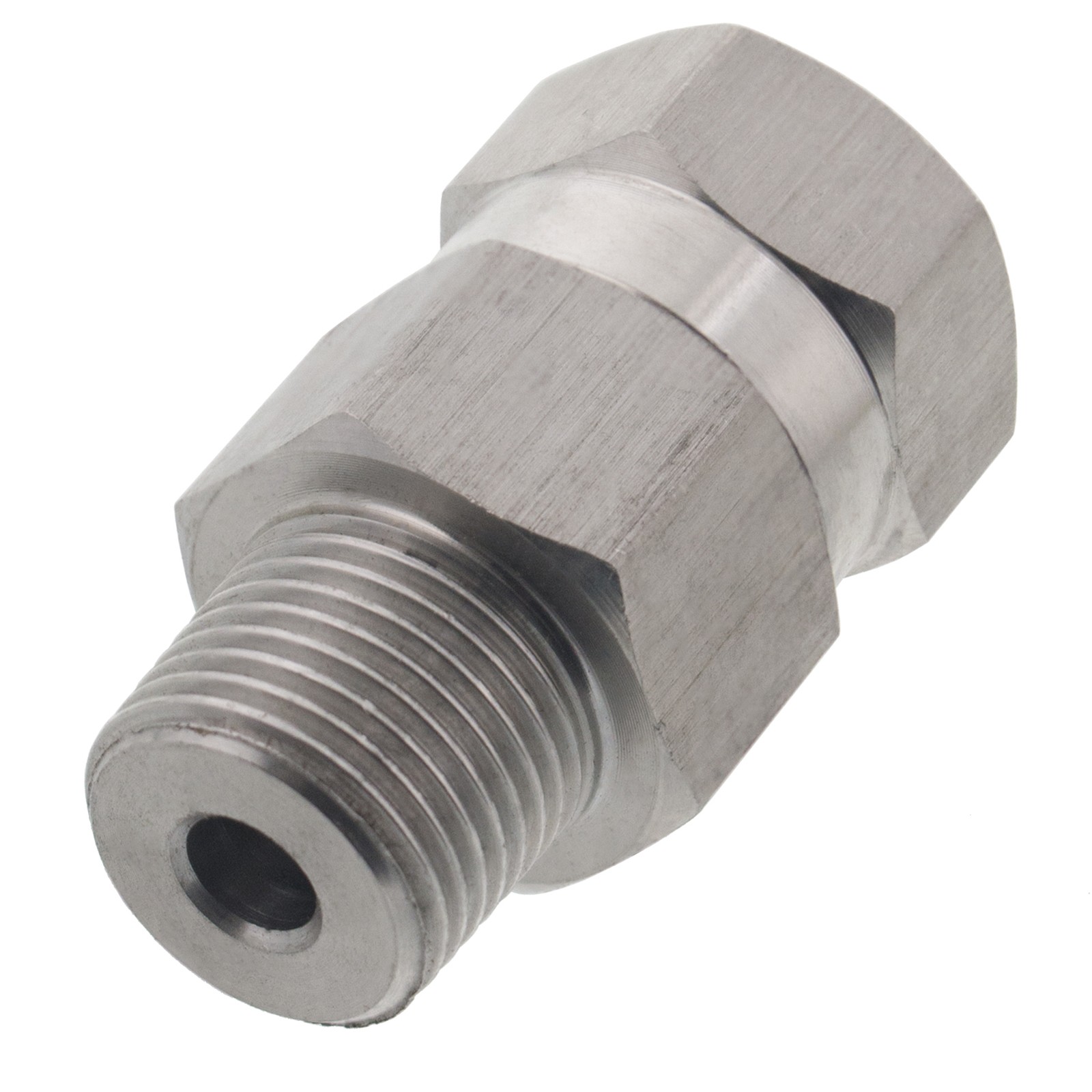 Erie Tools 3/8″ NPT Stainless Steel Swivel Coupler for Pressure Washer Hose