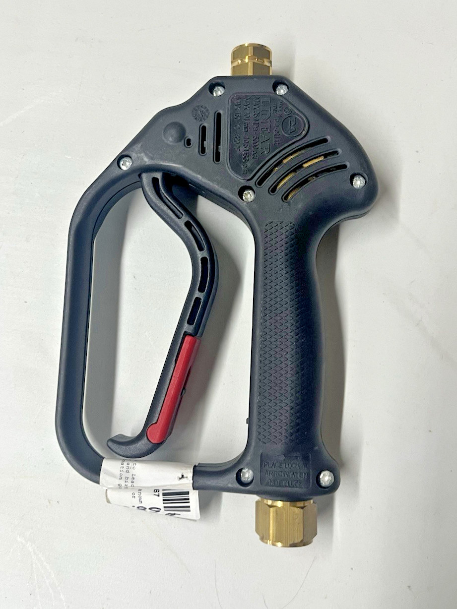 Pressure Washer Straight Handle Trigger Gun 5000 PSI 3/8 Inlet 1/4 Outlet