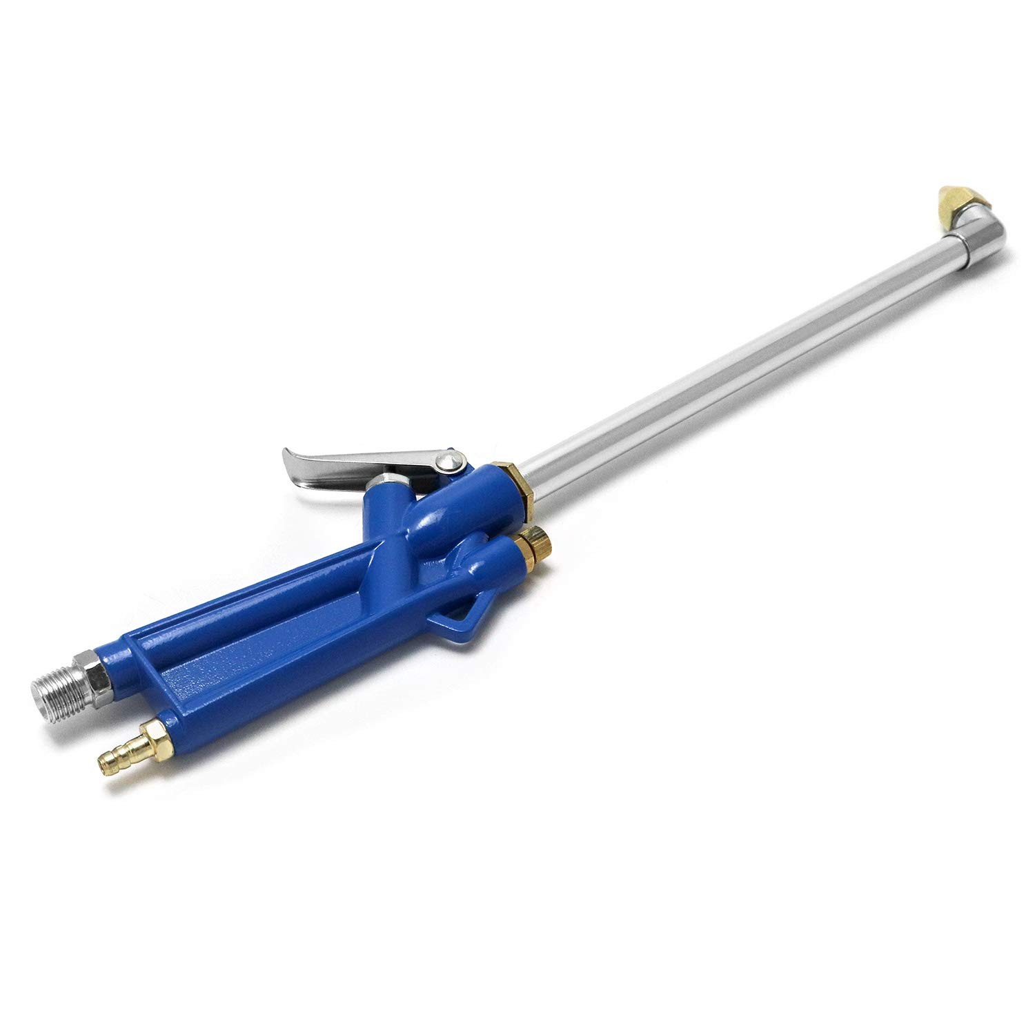 Qwork Air Blow Gun Pneumatic Engine Cleaning Gun 4Ft Hose Cleaning Degreaser