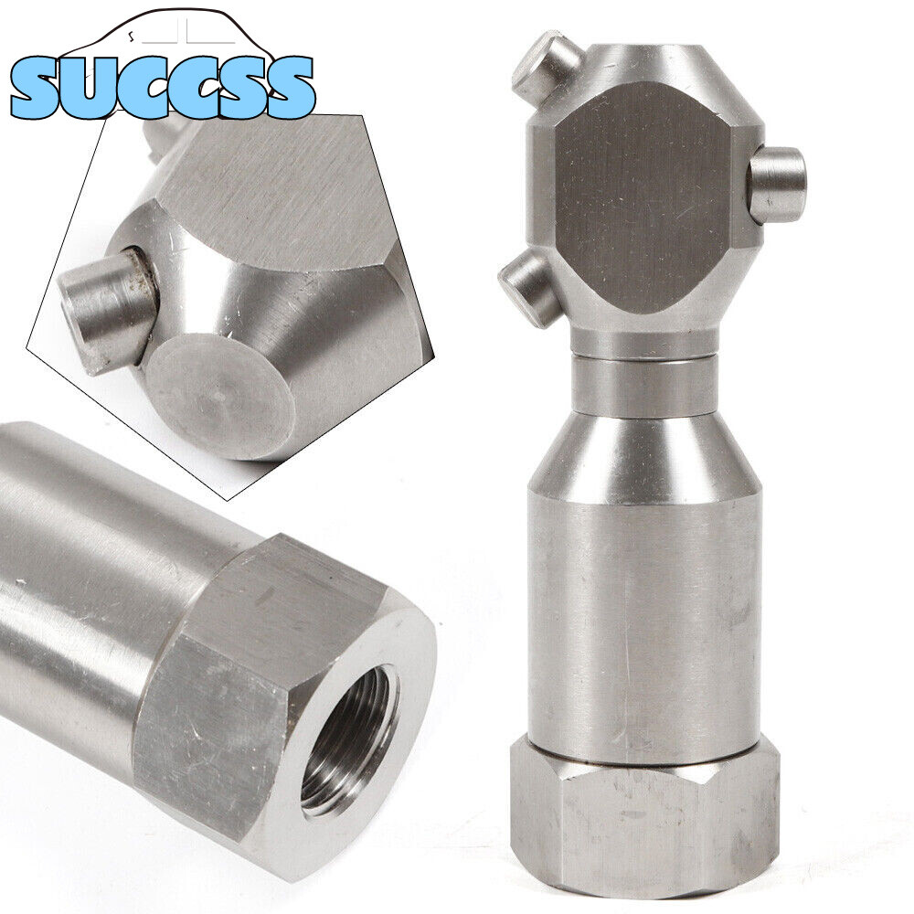 1/2″ Rotating Jetter Head Rotary Nozzle Pressure Washer Hose Cleaner Drain Sewer