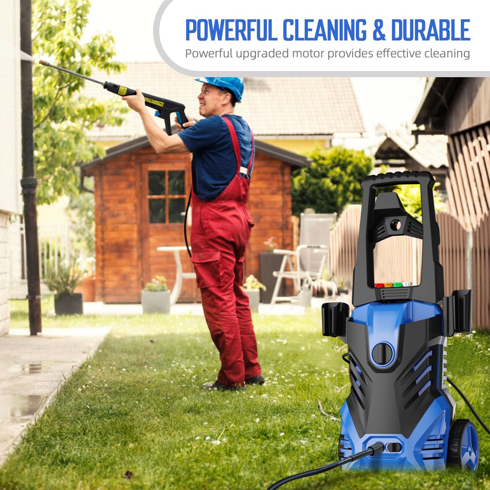 Power Washer 4800PSI 2.8GPM Wash Machine Electric Powered for Car Washing