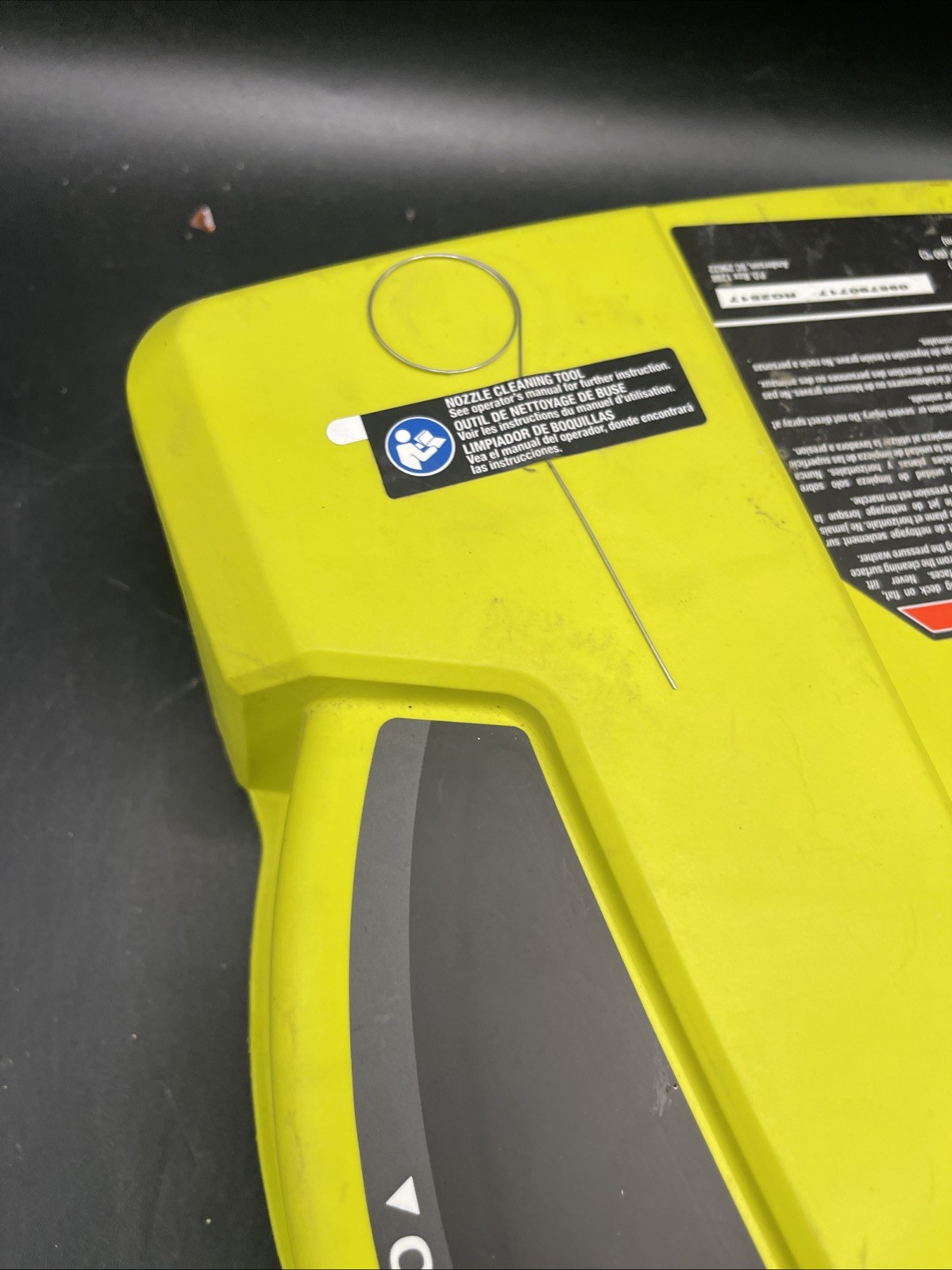 RYOBI 15 in. 3400 PSI Gas Pressure Washer Surface Cleaner w/Caster Wheels