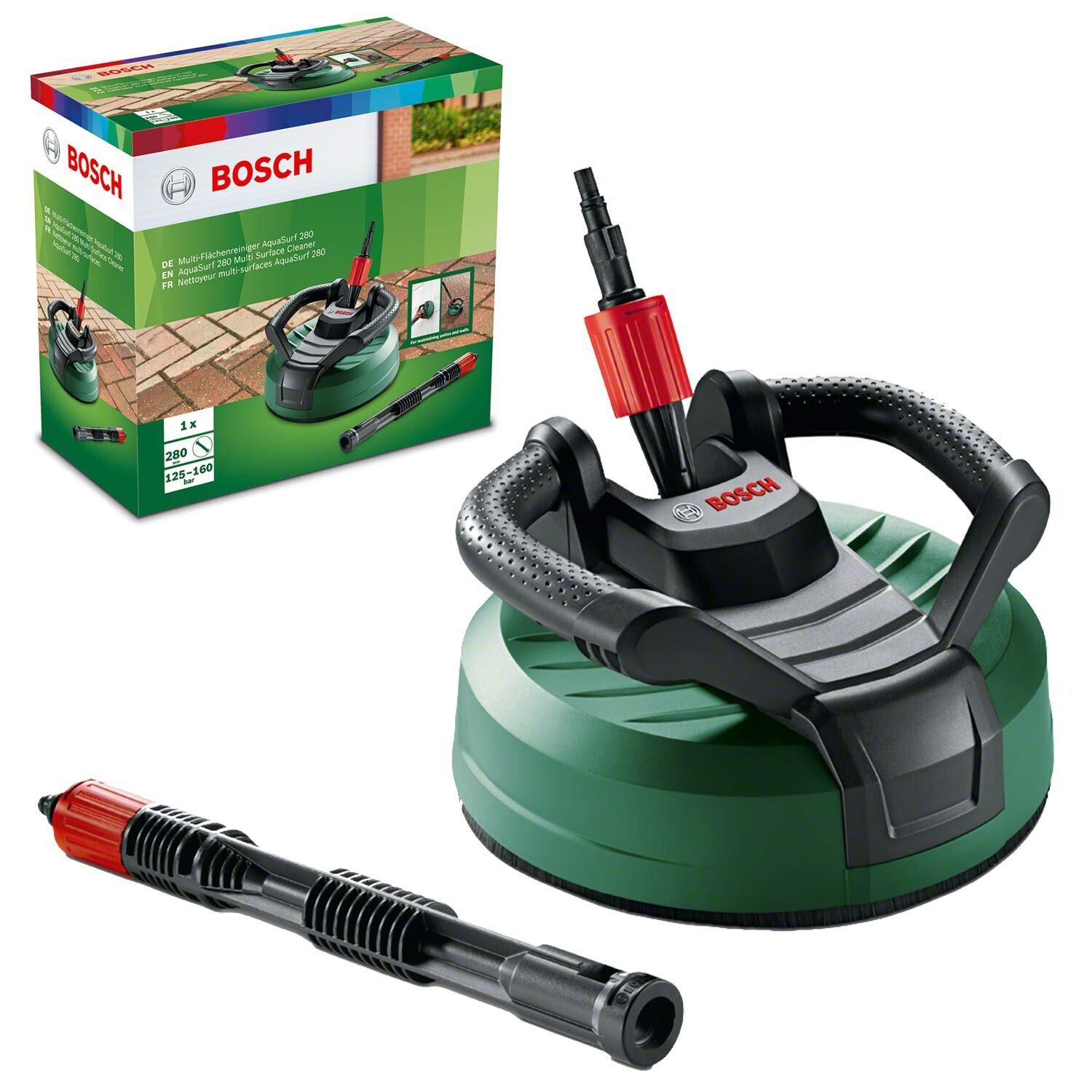 Bosch AquaSurf 280 Multi-Surface Patio Cleaner for AQT High Pressure Washers