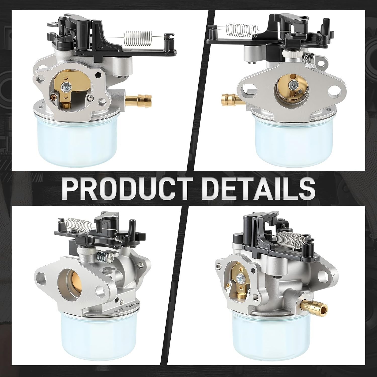 Carburetor Kit Compatible with Troy-Bilt Pressure Washer 595390 8 Pack