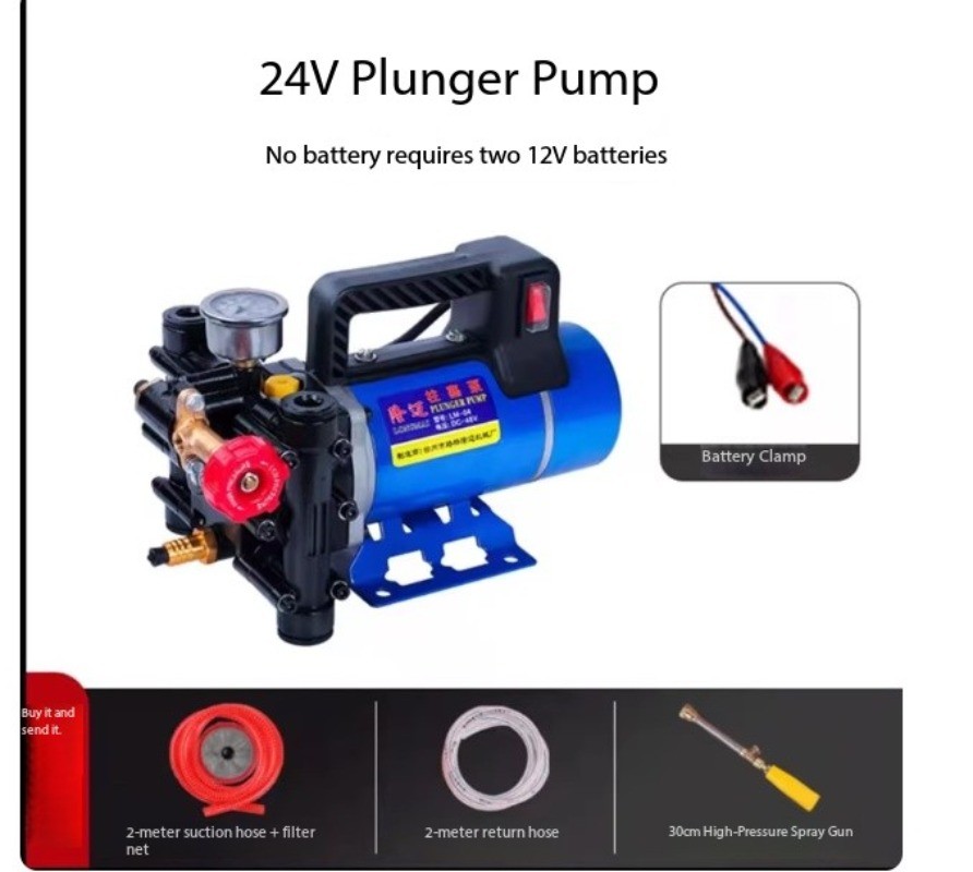 Rechargeable Sprayer Portable Fully Automatic Orchard Electric Plunger Pump