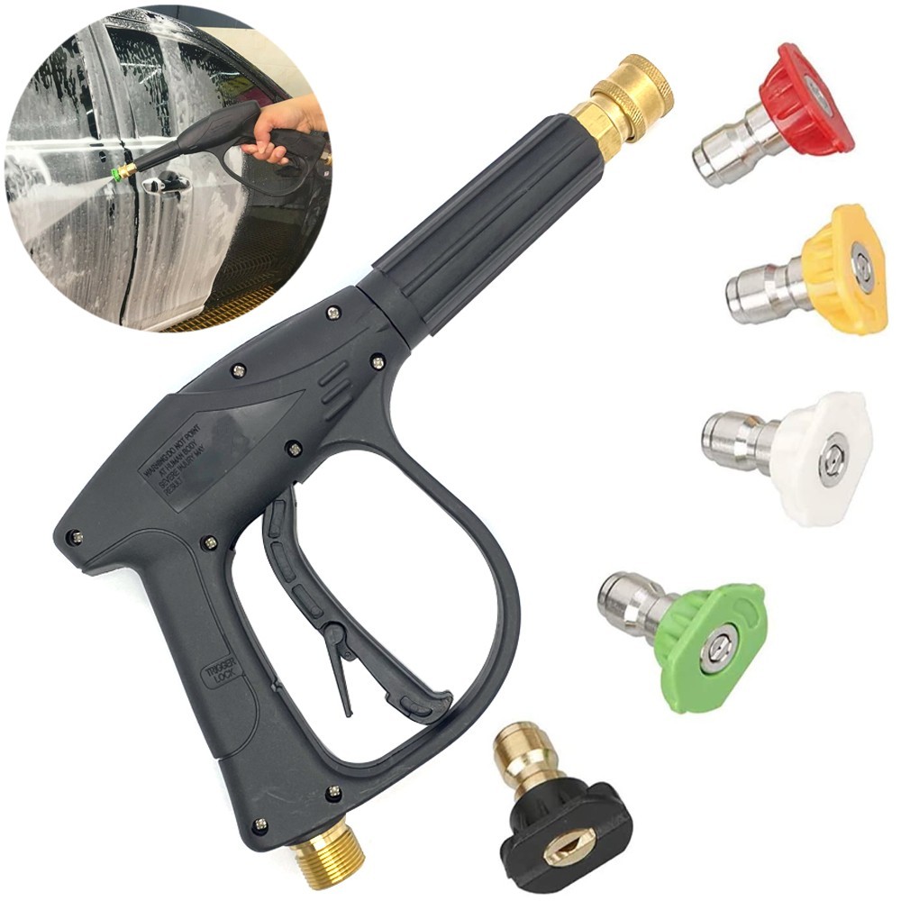 Pressure Washer Gun Foam Cannon with 1/4 Inch Quick Connector for Car Washing US