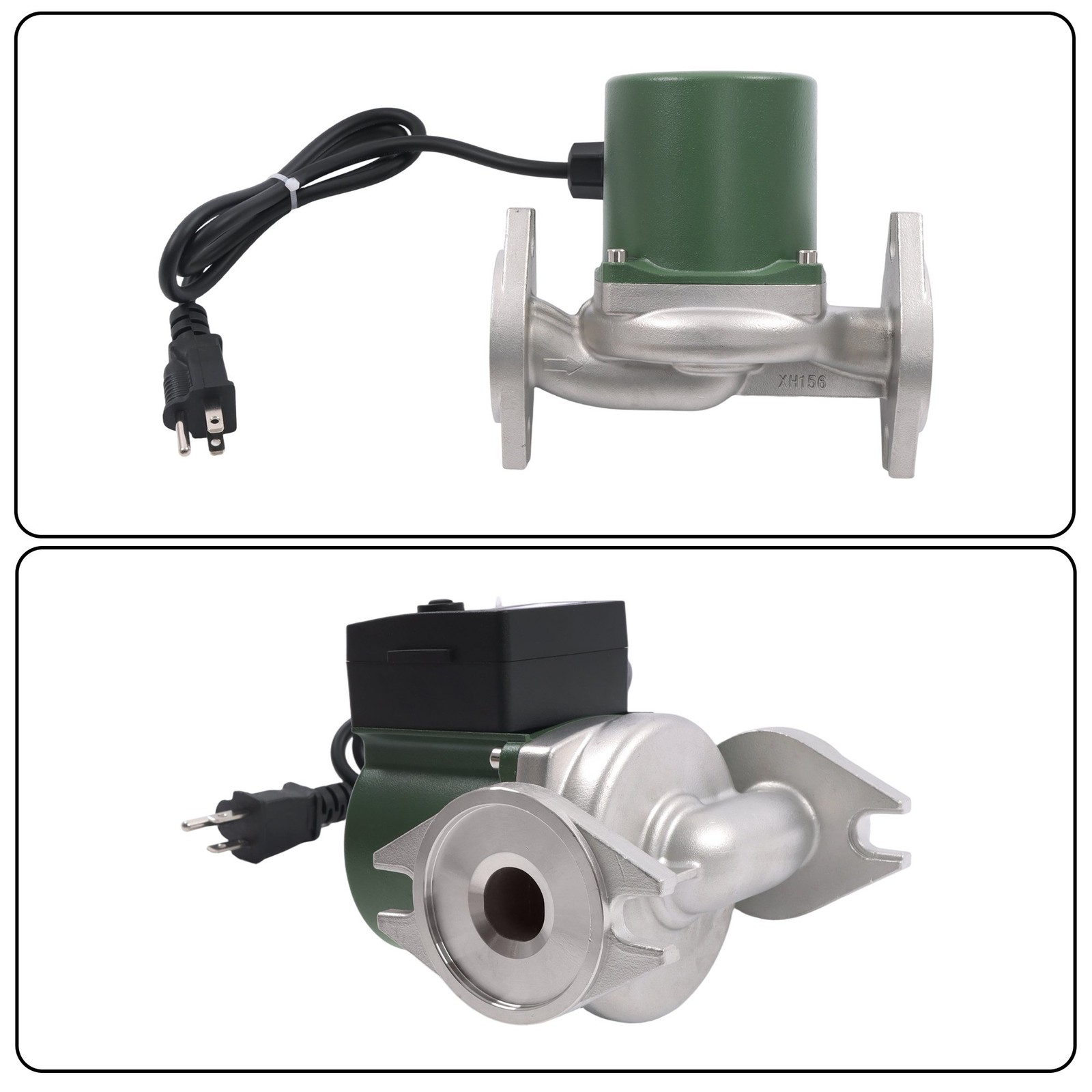 Flanged High Velocity Water Circulating Pump 009-SF5, 1/8 HP 115V 10 GPM 150 PSI