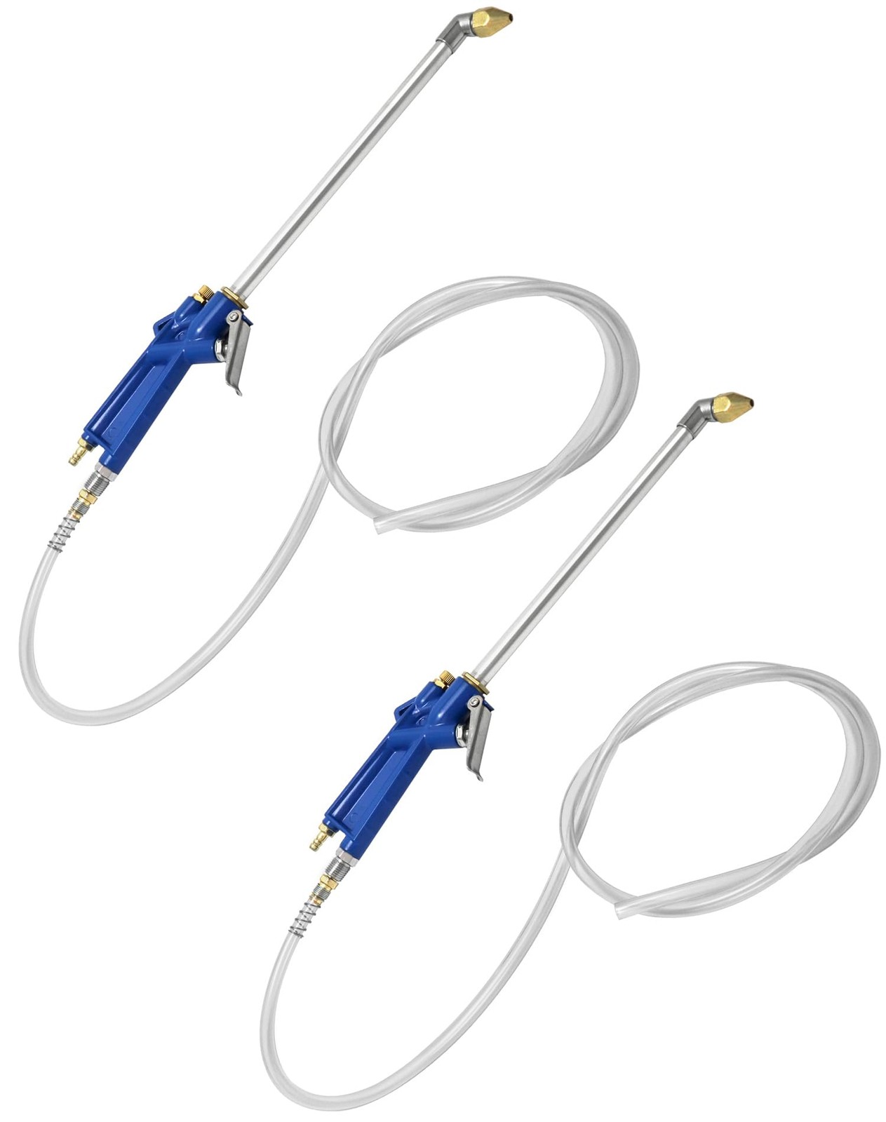 2 Set Air Blow Gun Pneumatic Engine Cleaning Gun with 4Ft Hose, Cleaning Degreas