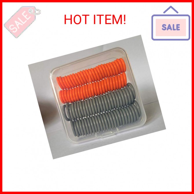 HAKATOP (100pk) New Pressure Washer O-Rings Seal Kits for 1/4″&3/8” Quick Coupl