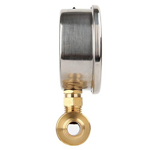 2-1/2″ Pressure Washer Gauge Kit, 3/8″ Quick Connect, 0-6000 PSI, Glycerin Fille