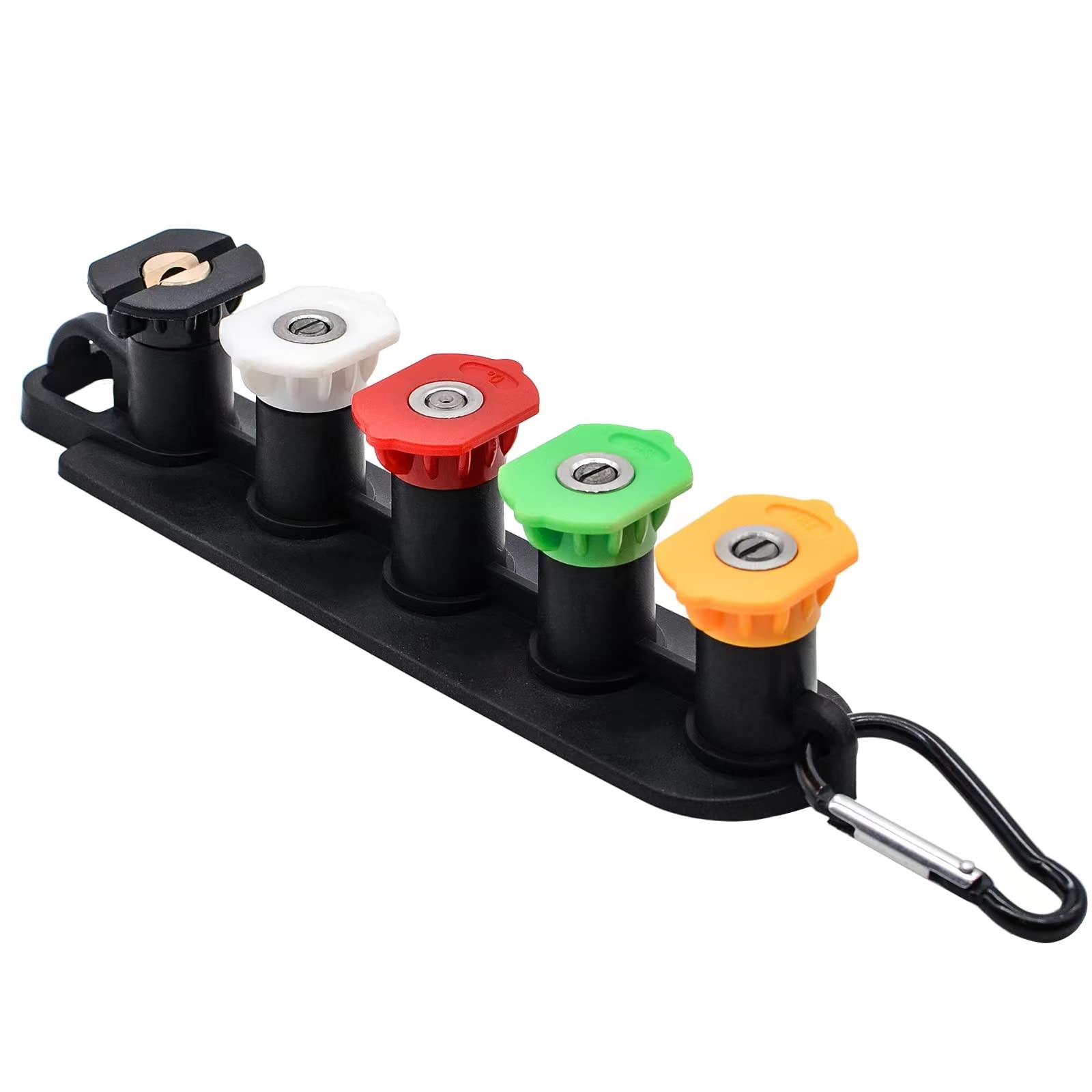 Pressure Washer Tips Set Of 5 Pressure Washer Nozzle Tips With Nozzle Holder 1/4