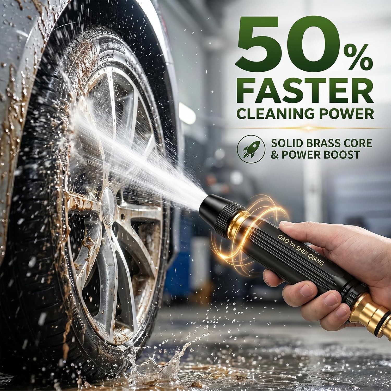 Heavy Duty 3000PSI Water Gun – 5 Spray Modes for Car & Outdoor Cleaning ﻿