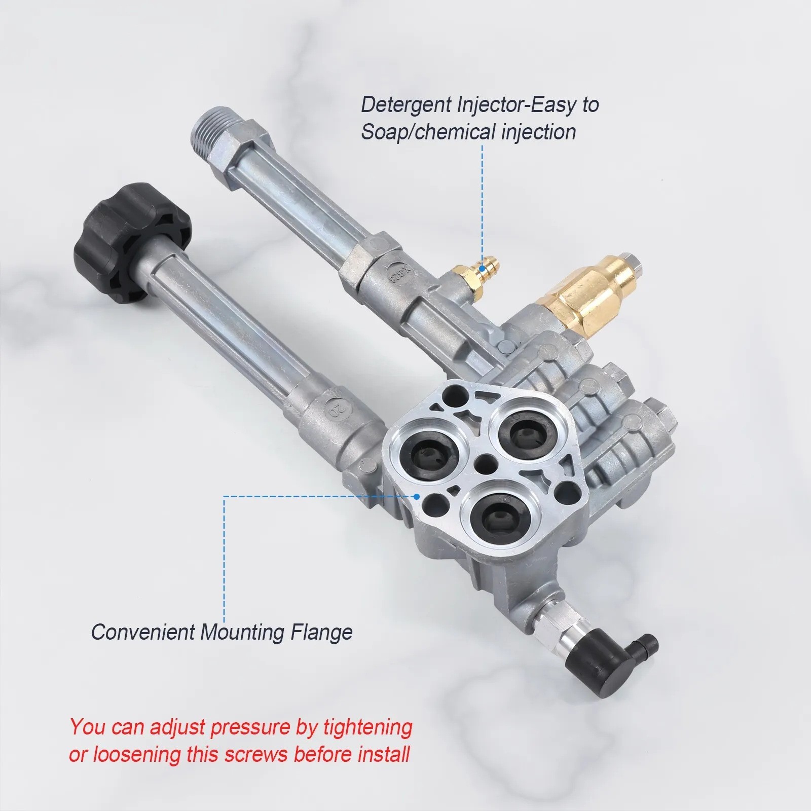 1 Set Complete Pressure Washer Pump Head Assy AR42518 For RMW2G24, RMW2G25