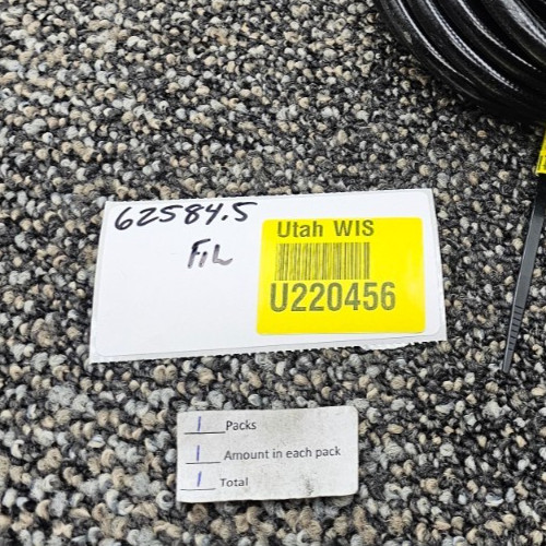 5800 PSI High Pressure Hose 20 ft. Black 60°C Max For Pressure Washer Gun