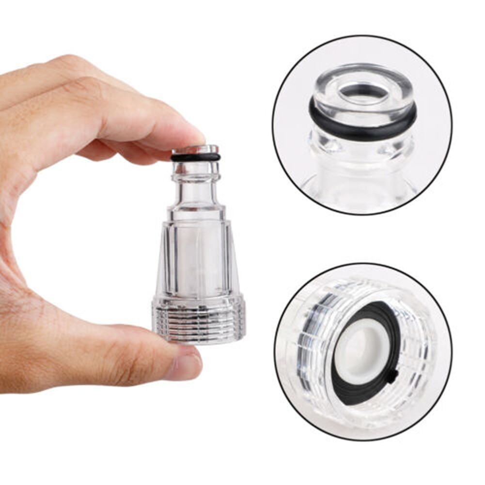 Water Filter Pipe Adapter Cleaning Connection Fitting Garden High-Pressure