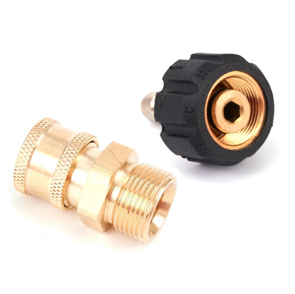 Kit Coupler Outdoor Parts Replacement Washing 5000PSI Adapter Attachment