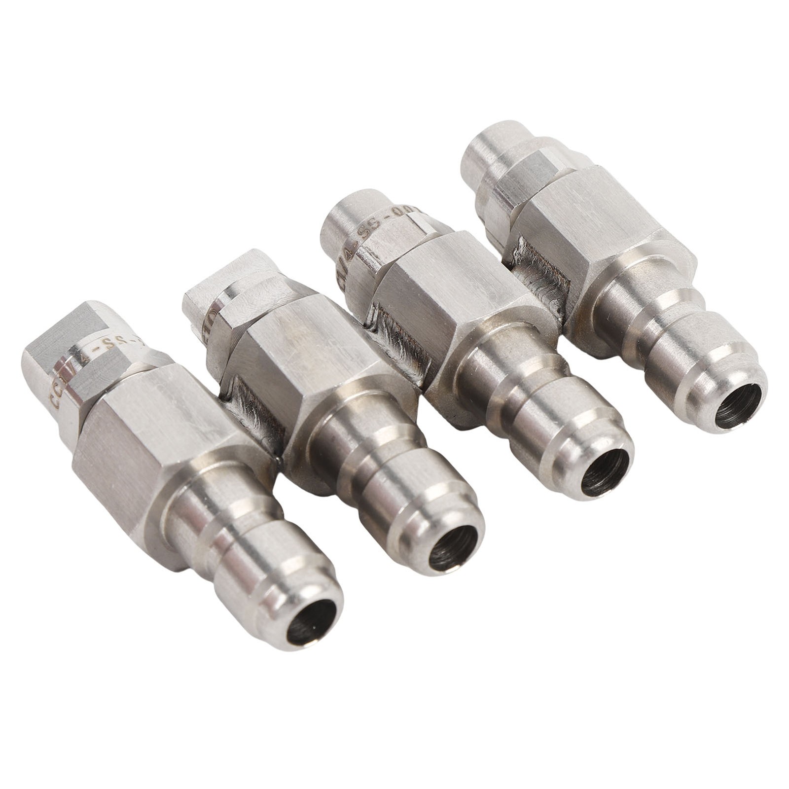 Way High Pressure Washer Nozzle Strong Stainless Steel For Soft Wash Recommended