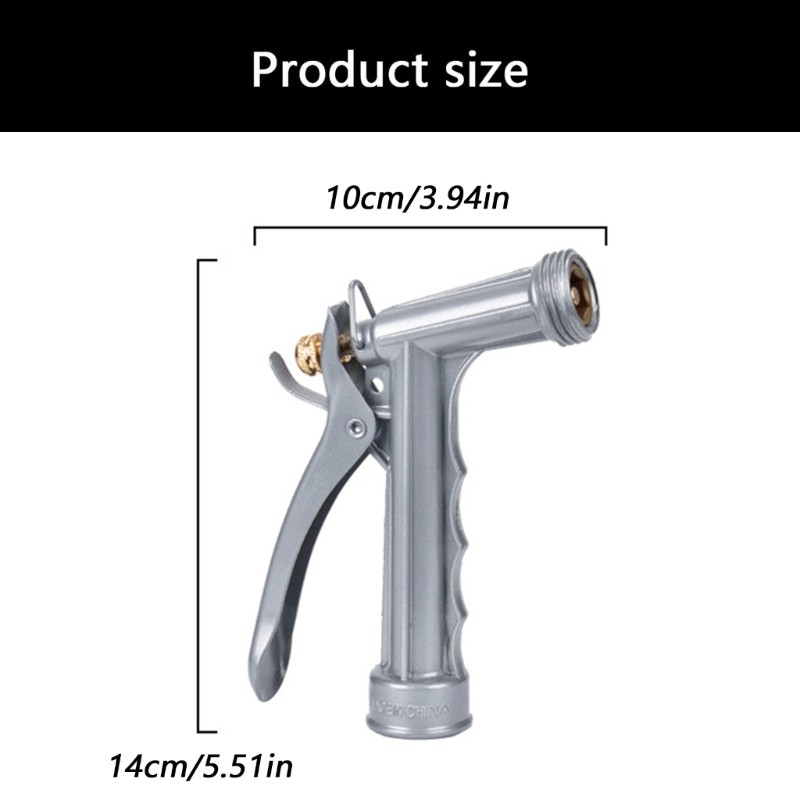 Premium Zinc Alloy Watering Wand Garden Sprayer For Efficient Garden Irrigation