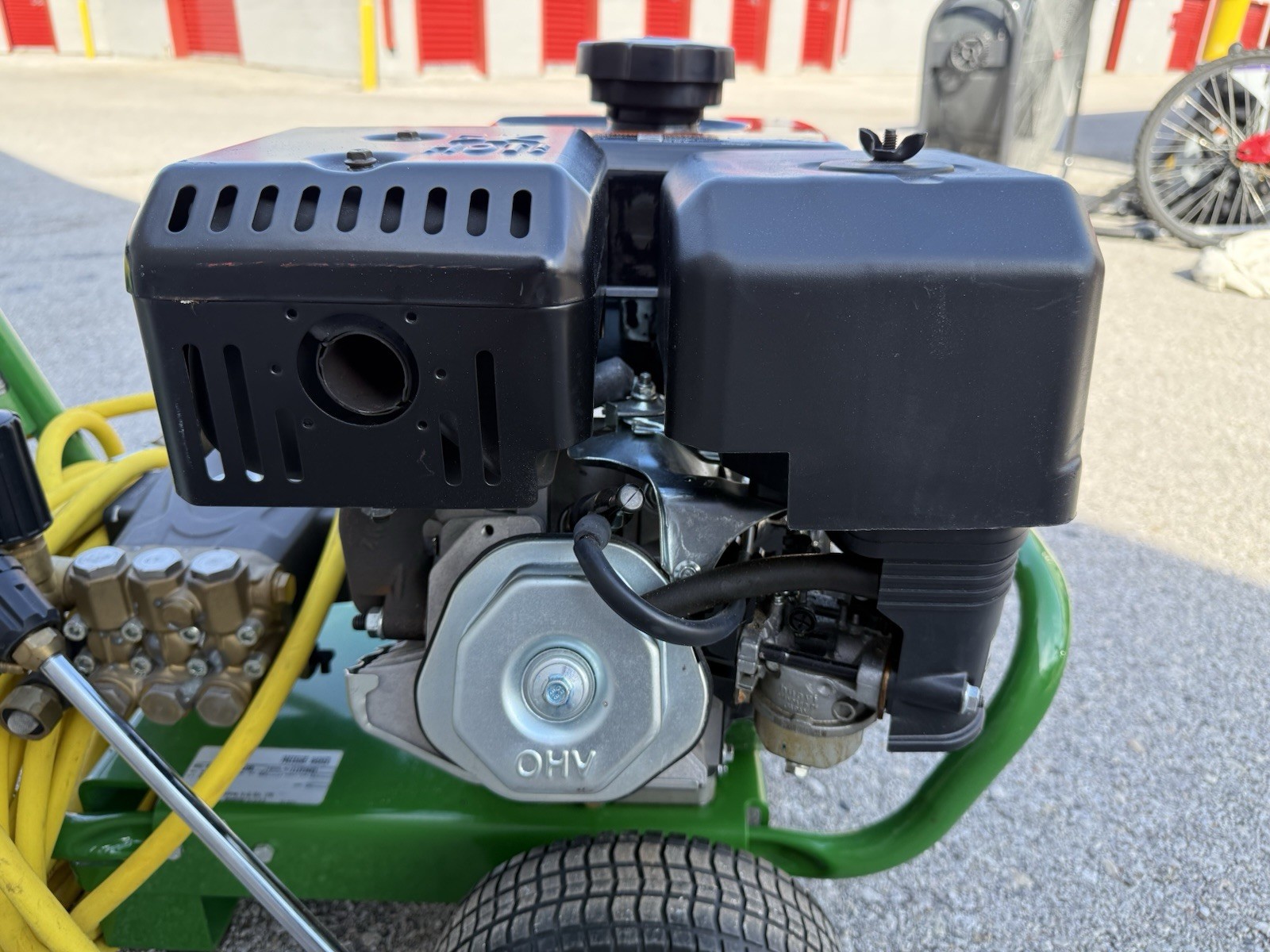 John Deere PR-4200GM 4200 PSI Gas Cold Water Pressure Washer w/ Hose Gun Wand