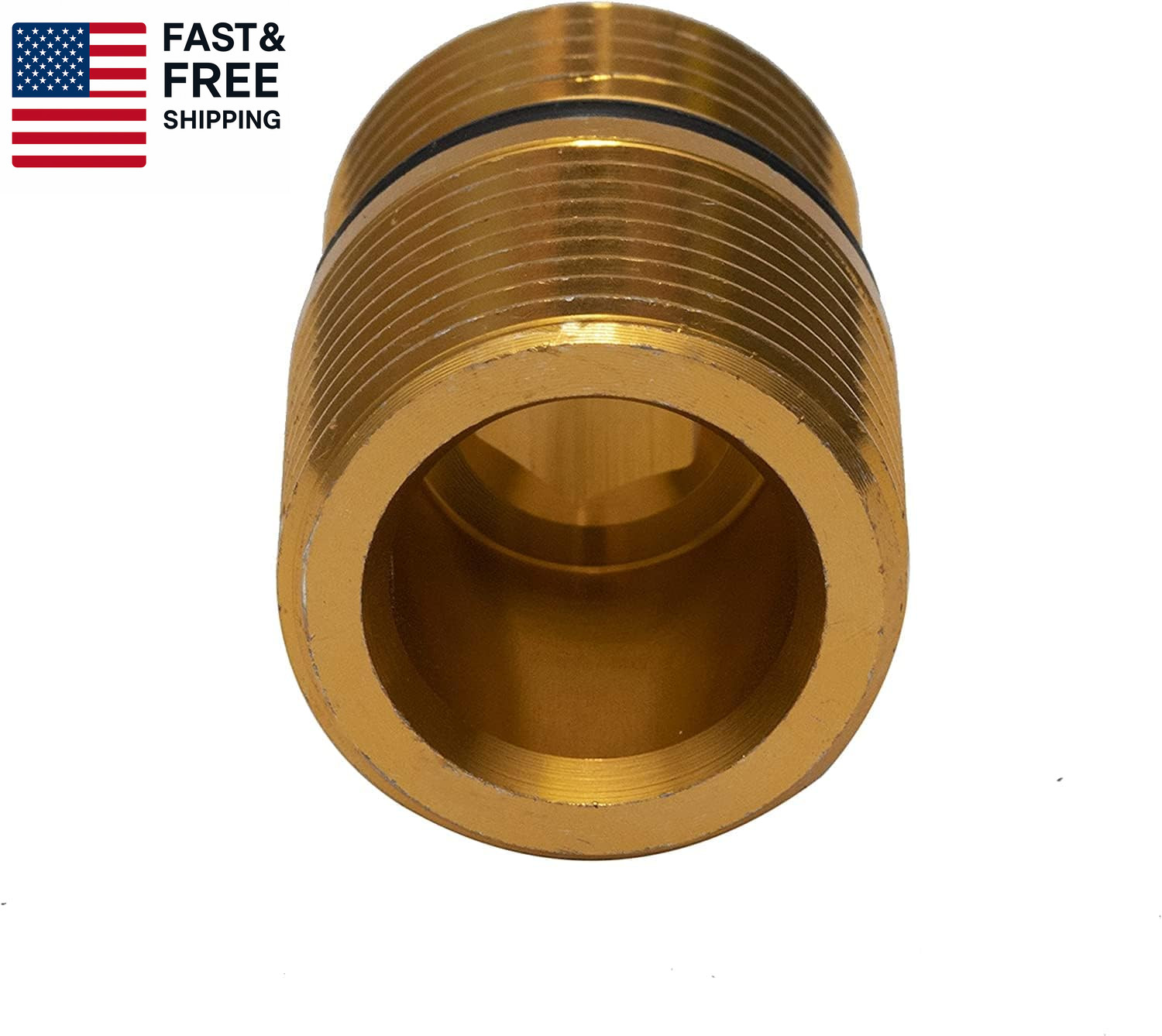 Cleaning 7110264 Water Oulet Fitting for OEM Technologies Axial Cam Pressure Was