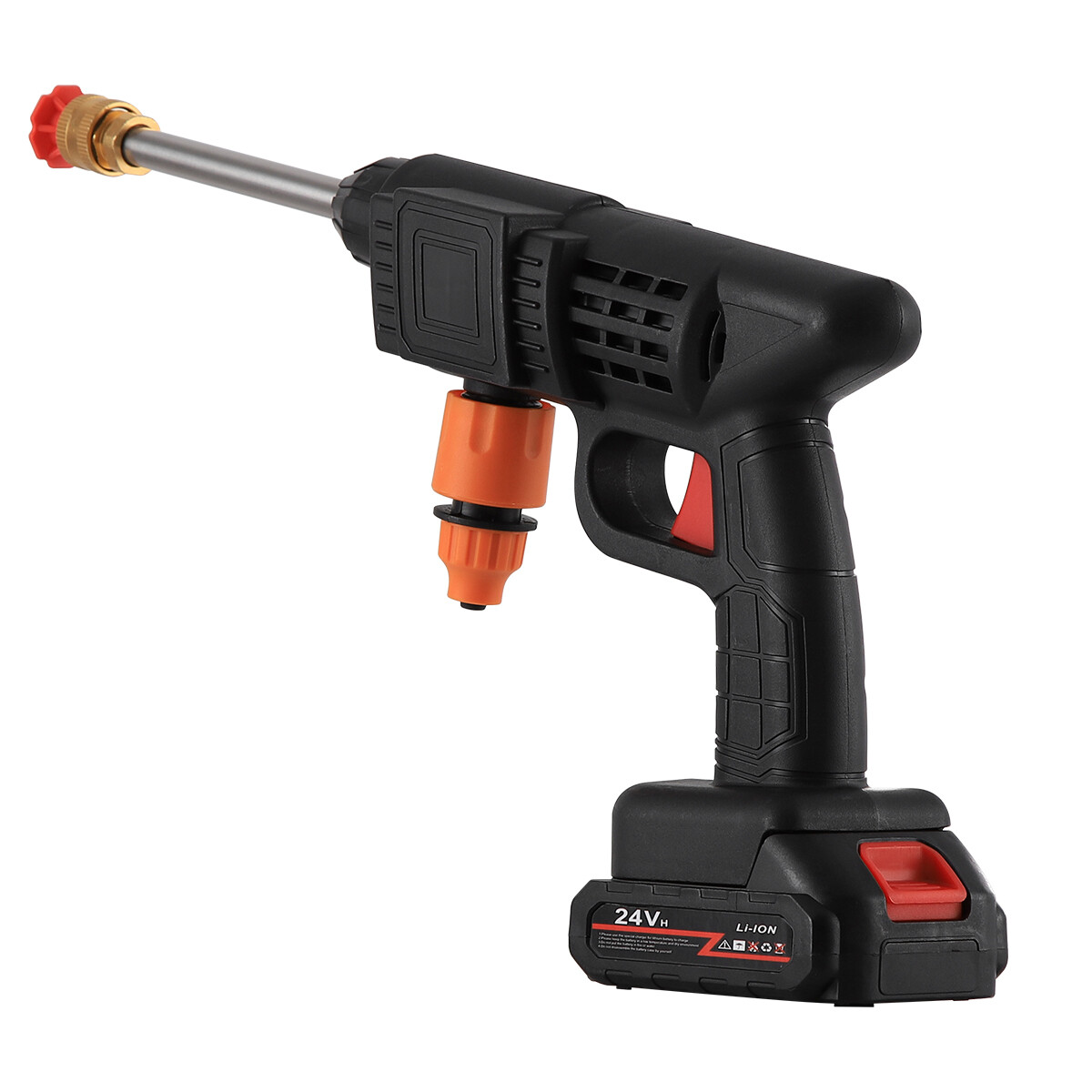 Portable Cordless Electric High Pressure Water Spray Gun Car Washer Cleaner Tool