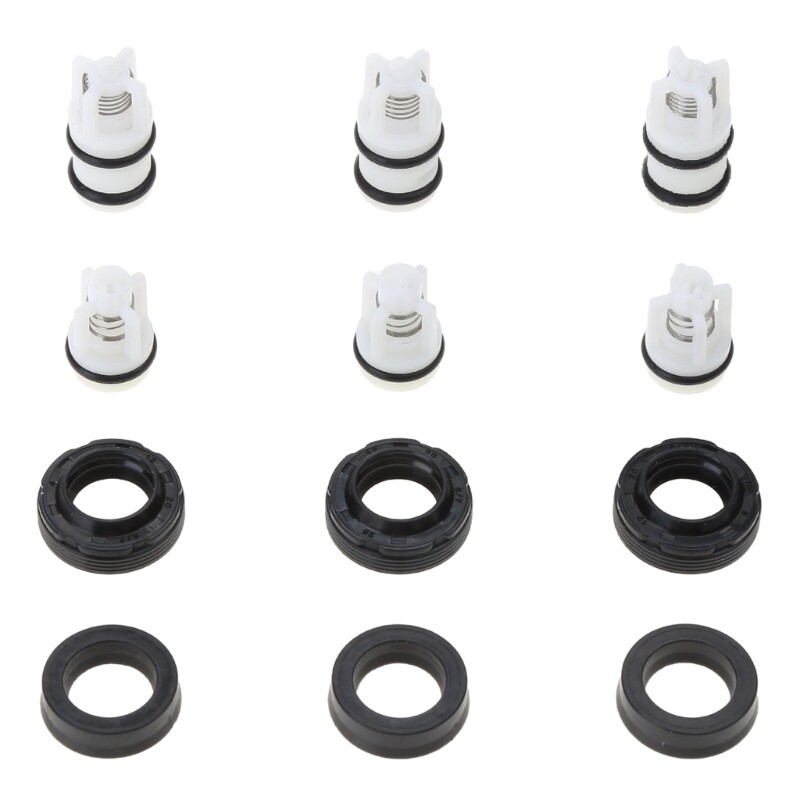 High Pressure Pump Washer Head Repair Parts Accessories Seal Oil Check Valves