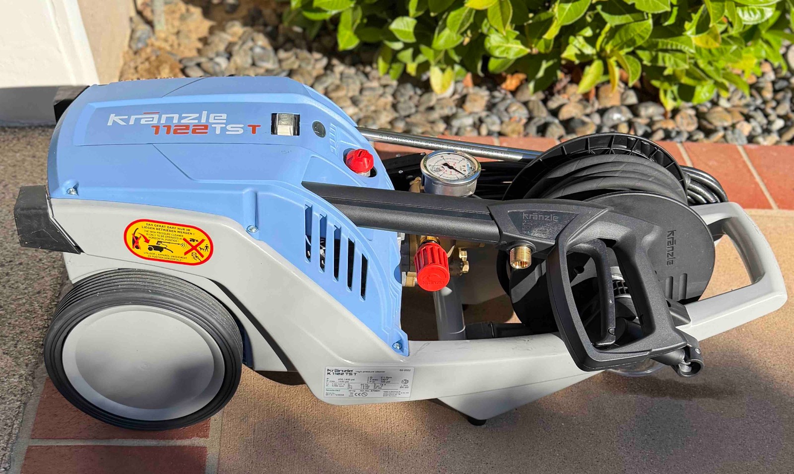 Kranzle K1122 TST 2.1 GPM 1400 PSI Pressure Washer