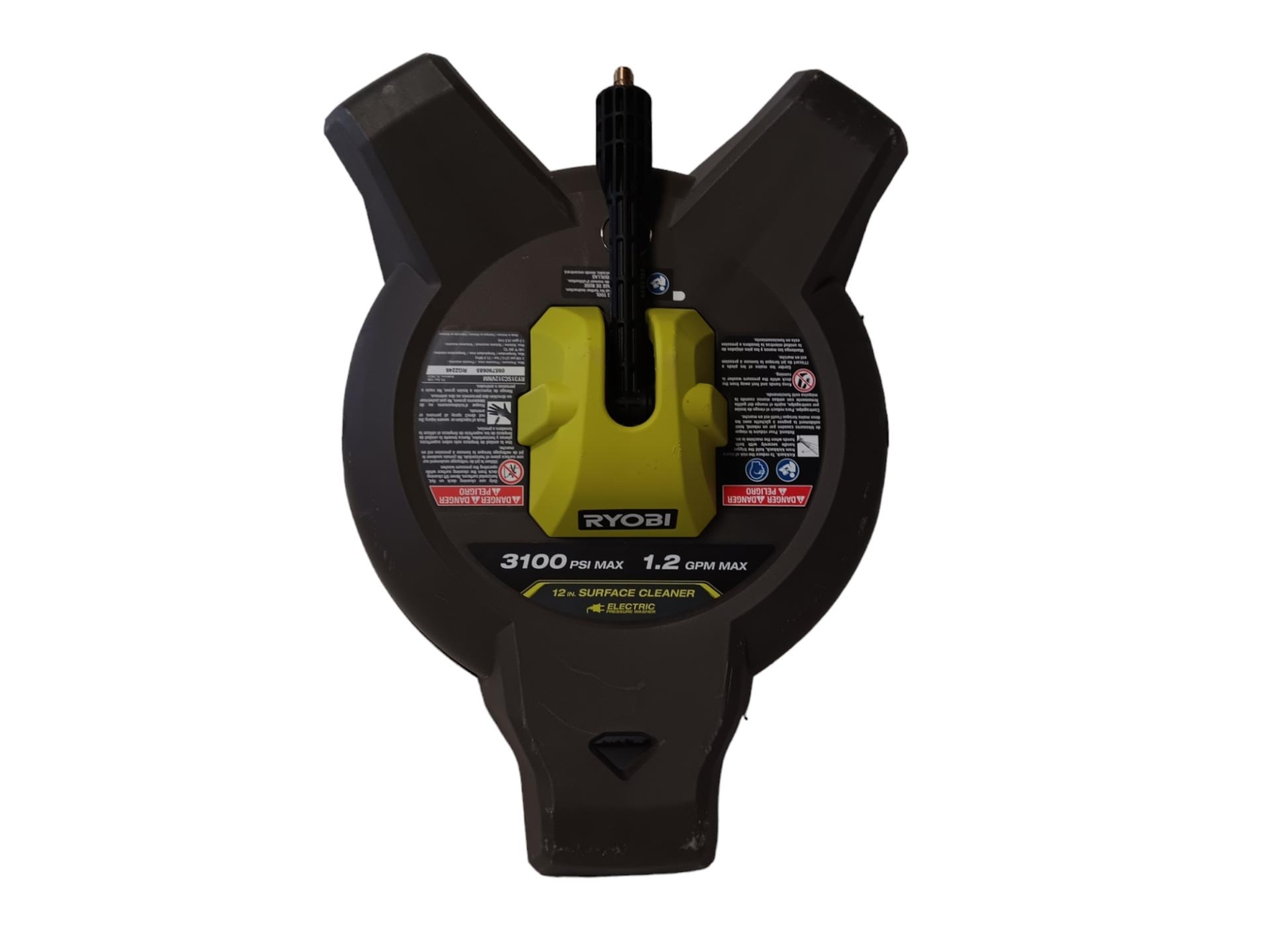 RYOBI RY31SC312 12″ Surface Cleaner (for Electric Pressure Washers)