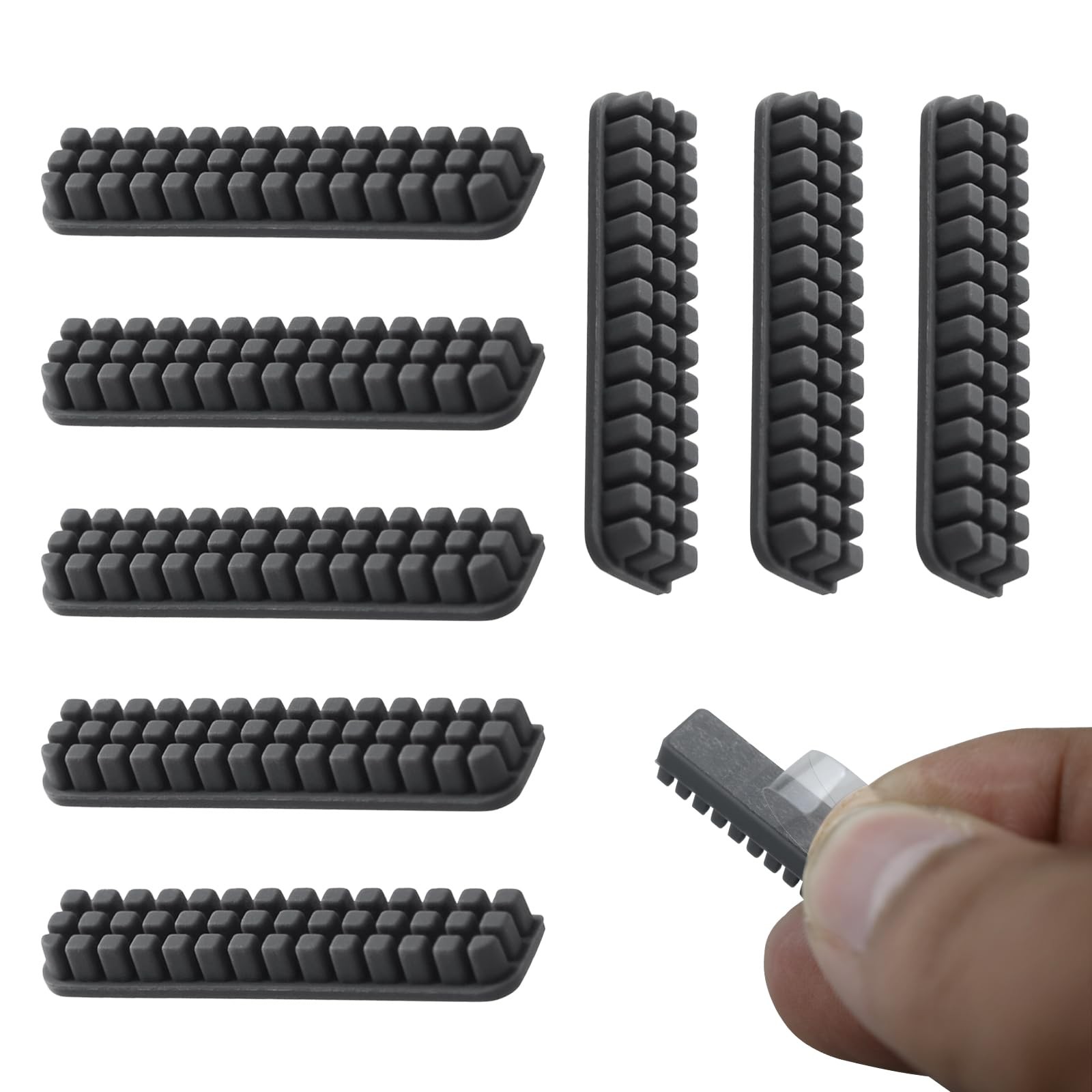 8 PCS Lab A1 Silicone Nozzle Brush Accessories,Mini Wiper Brush…