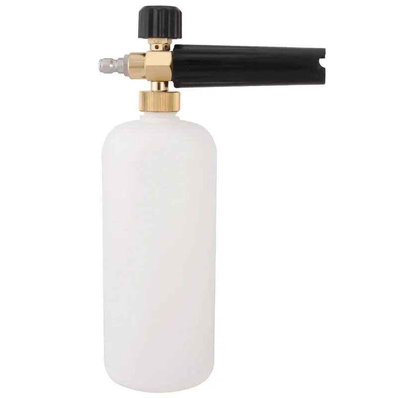 1/4″ Snow Foam Pressure Washer Gun Car Wash Soap Lance Cannon Spray Jet Bottle