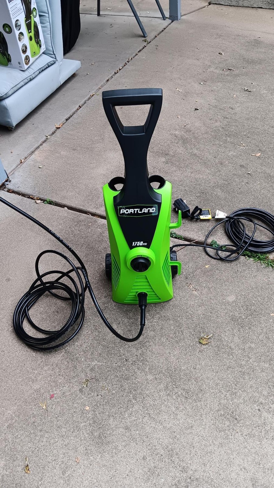 PORTLAND 1750 PSI 1.3 GPM Corded Electric Pressure Washer