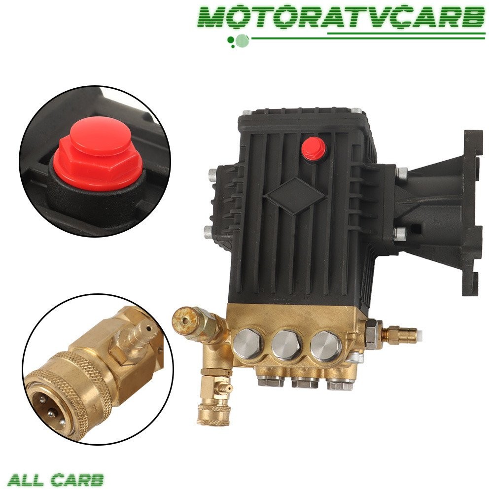 ALL-CARB 4GPM Pressure Washer Pump Power Washer Pump 1″ Shaft Horizontal 4400PSI