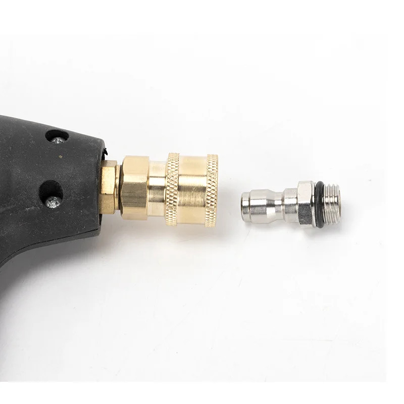 High Pressure Washer Nozzle 1/4″ Quick Plug Connector Coupler with G1/4 Male Fem