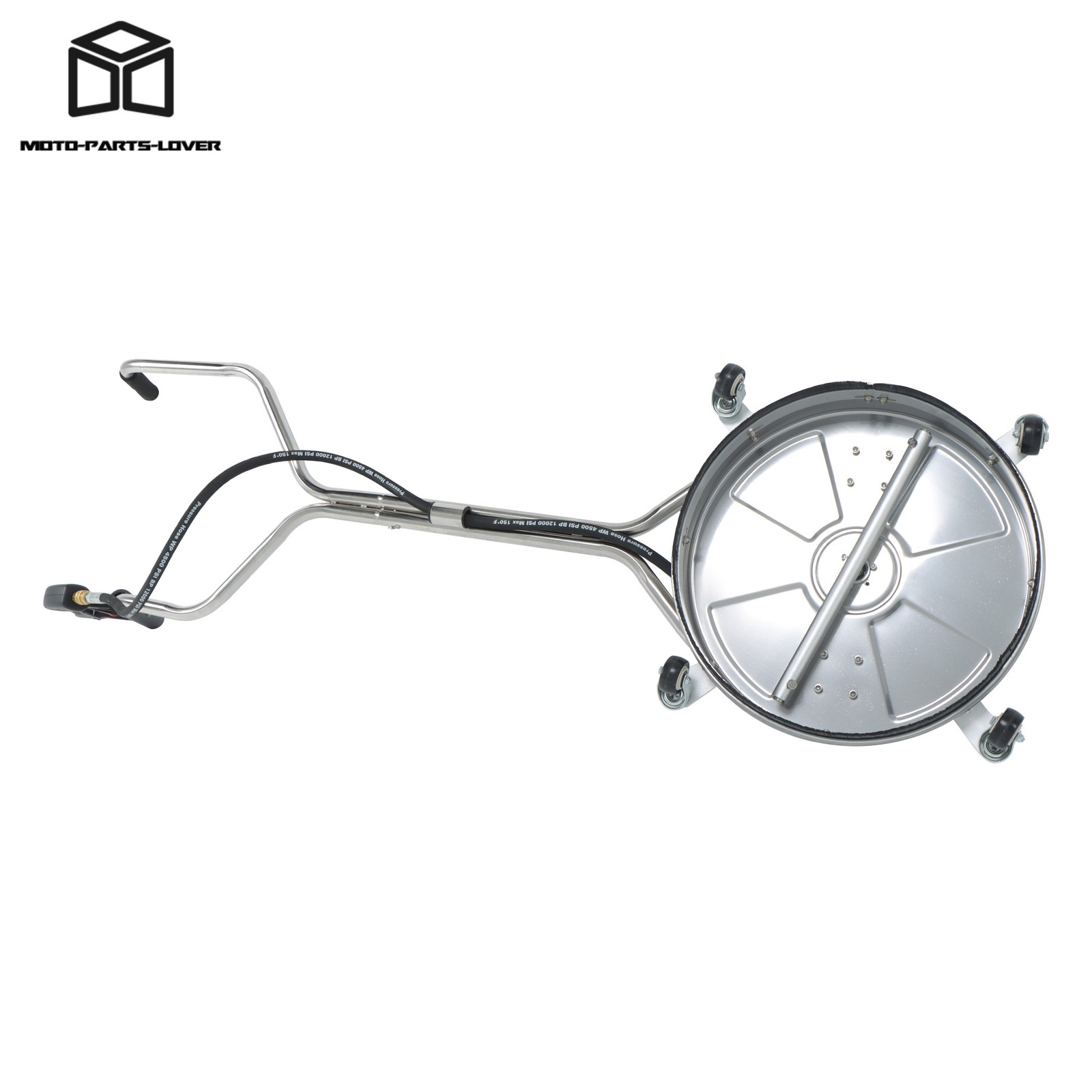 18Inch Pressure Washer Surface Cleaner W/ Handles & Wheels Quick Connect