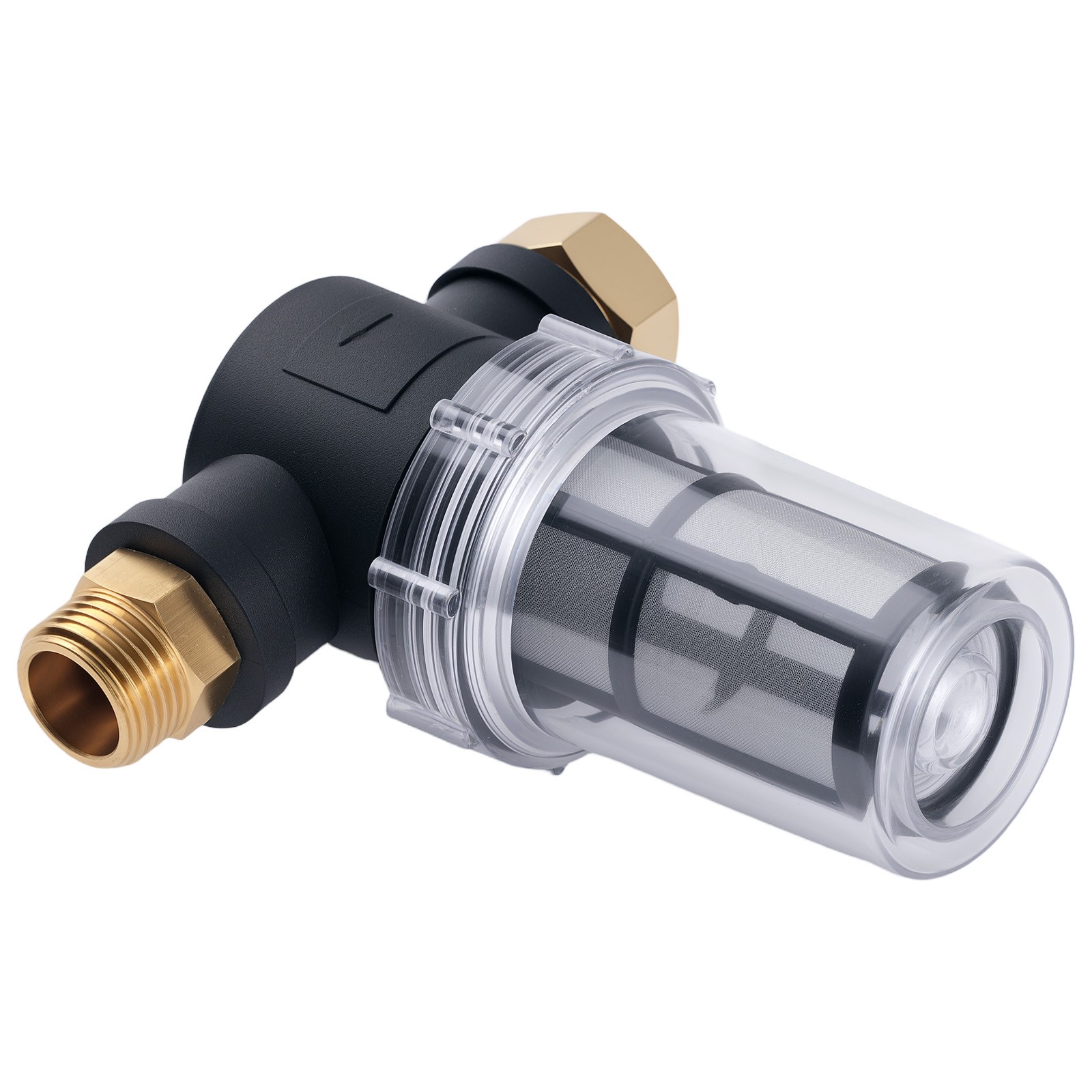 Garden Inline Wash Hose Inline Filter with Mesh Screens for Pressure Washer Pump