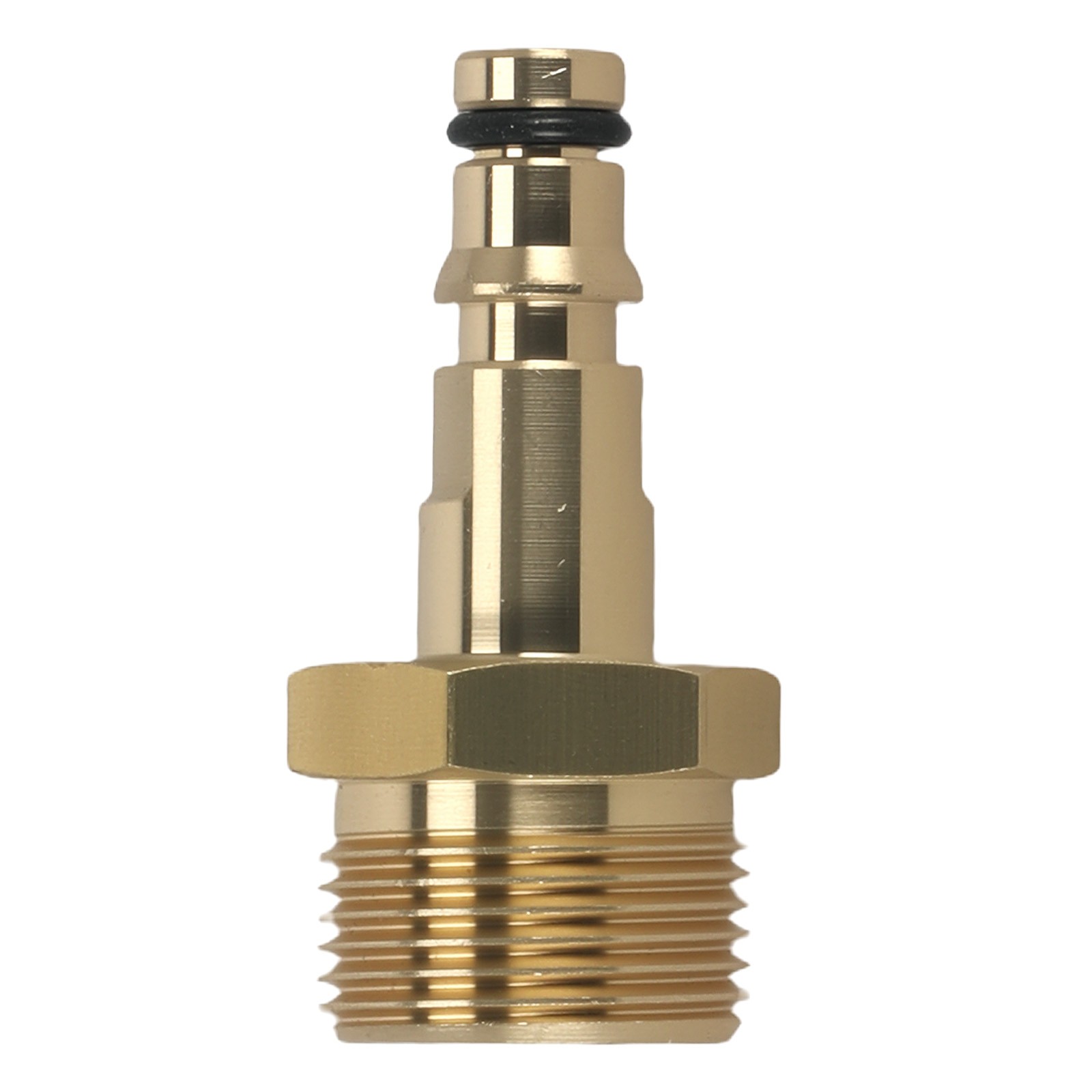 Brass M22 Pressure Washer Adapter for Karcher 14mm Quick Connect Hose New