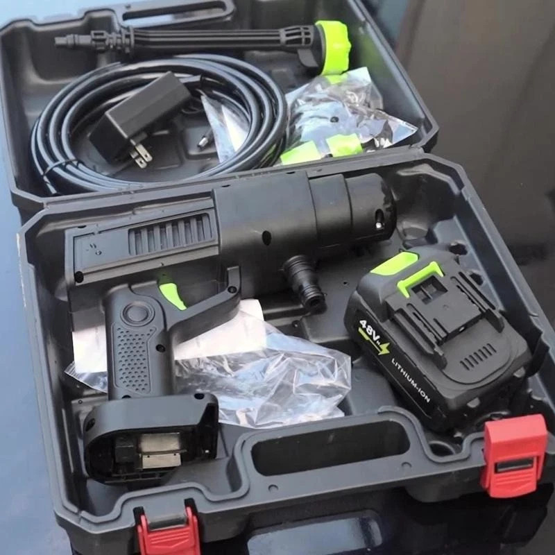 Cordless Pressure Washer 986PSI 48V Rechargeable Portable Power Cleaner Kit New