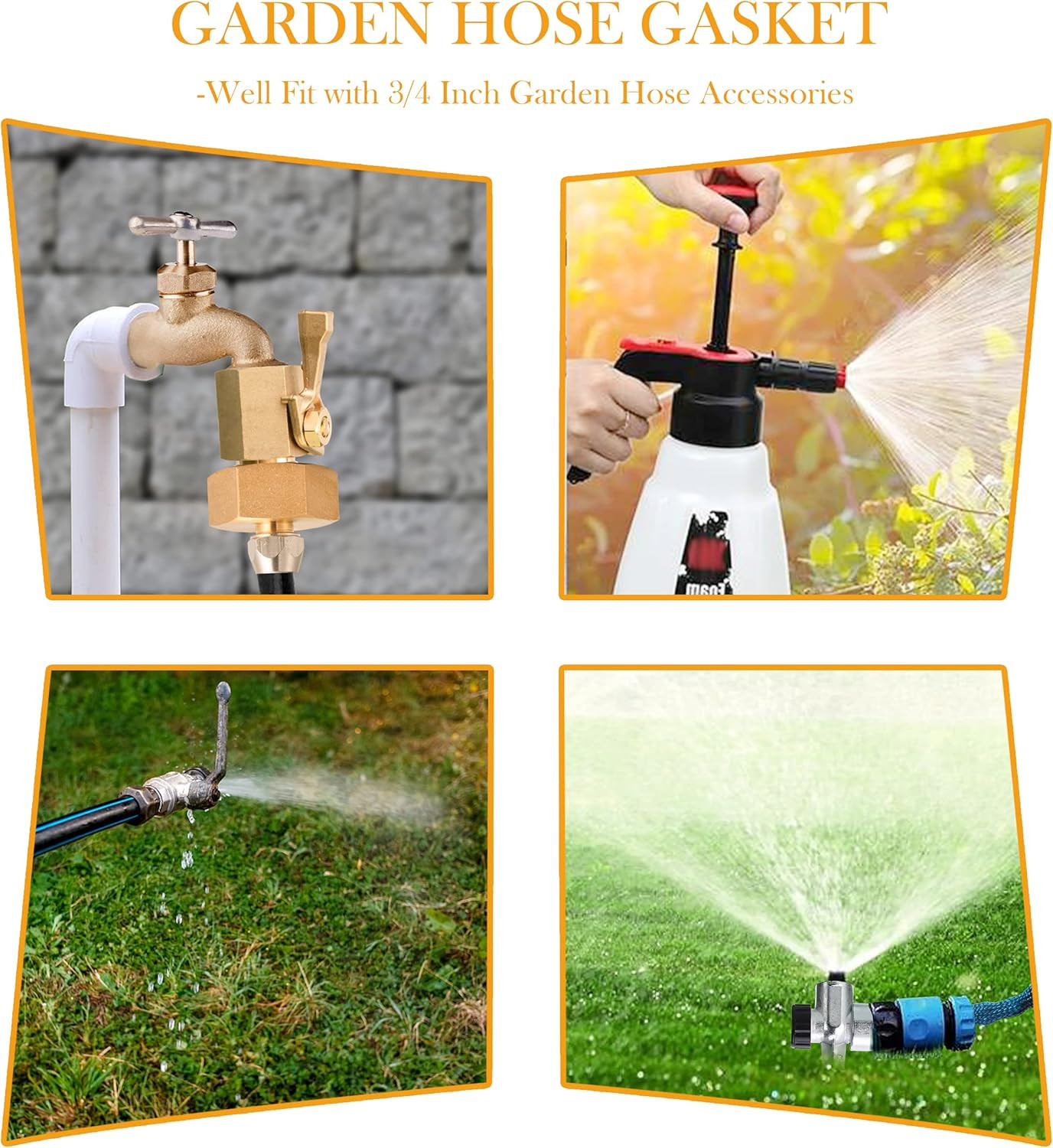 PWACCS High Pressure Washer O Ring Kit, Replacement Rubber Ring for Power Washer
