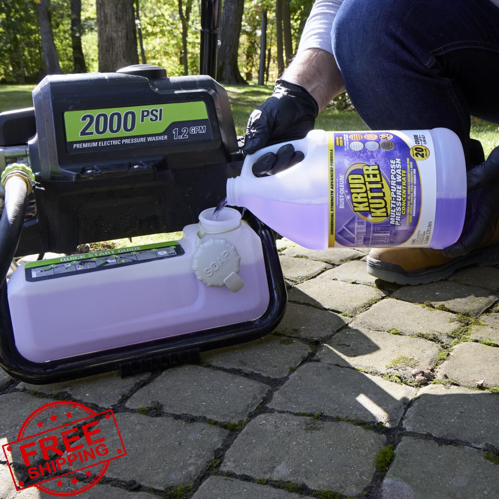 Krud Kutter 1 Gal Pressure Washer Cleaner