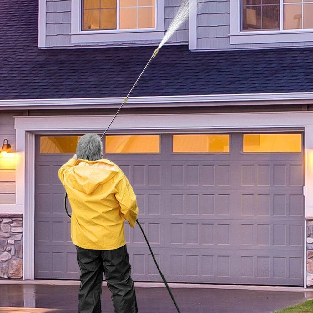 Gutter Cleaning Tool Extension Wand Lance Rod High Pressure Washer Roof Cleaner