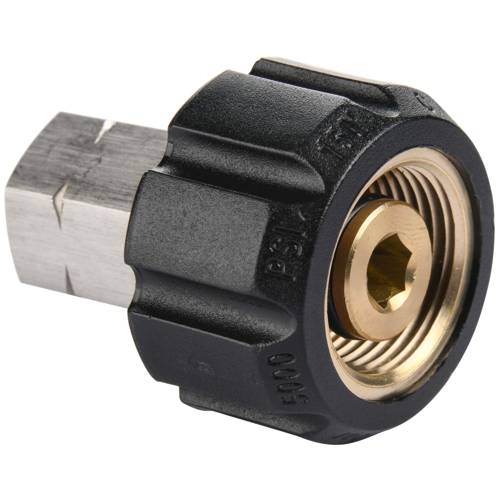 Pressure Washer Adapter, M22-14mm Female to 1/4″ Female NPT