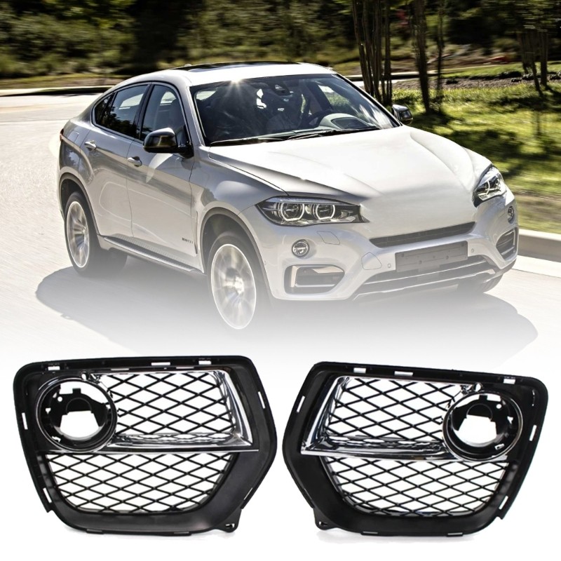 Front Bumper Fog Lamps Frame Grille Auto Accessories for 2012-2014