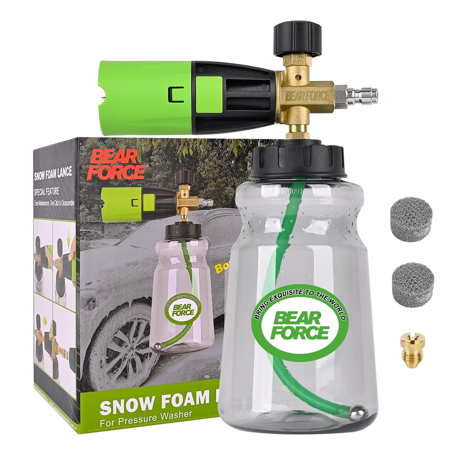 Innovative Pressure Washer Foam Cannon Pro+ (Thicker Suds, 3 Times of Life), …