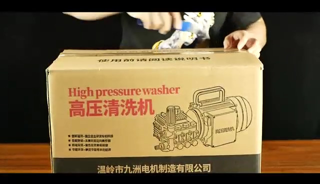 220V Copper Electric High Pressure Washer Pump Car Cleaning Machine 7Mpa 13L/min