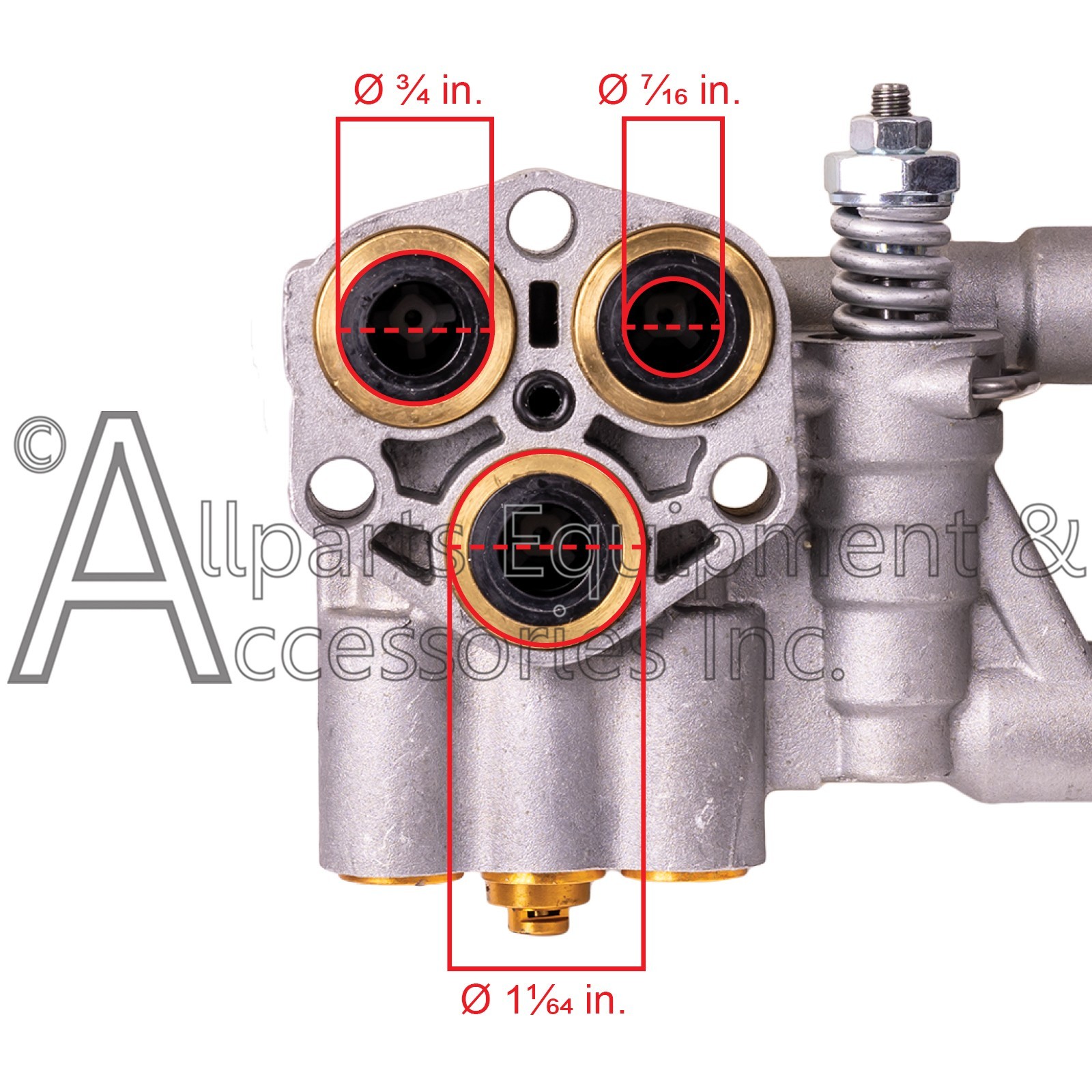 7113804 Manifold Replacement Kit from Simpson Cleaning Genuine OEM Component