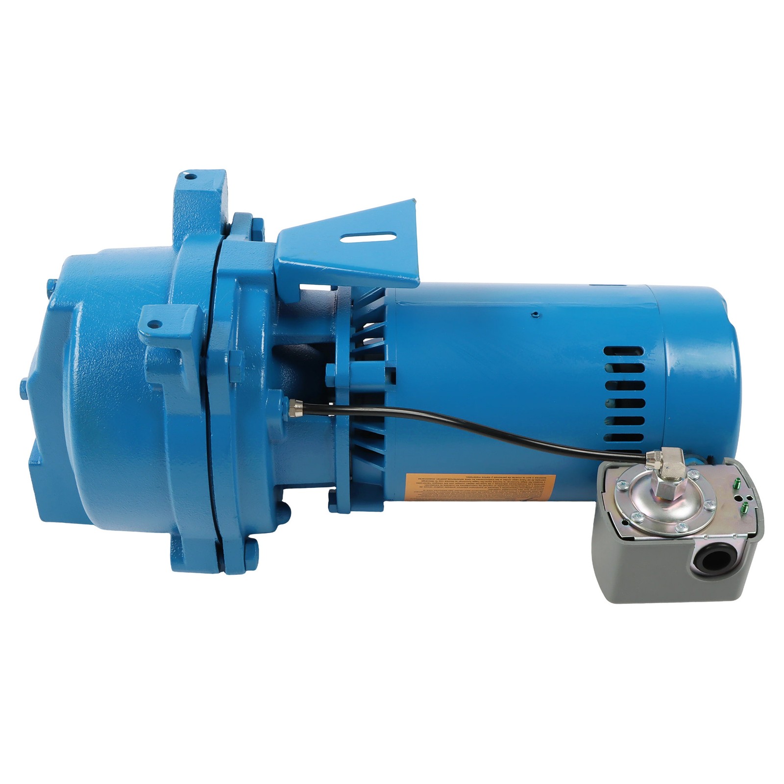 J5S Shallow Well Jet Pump 1/2 HP Cast Iron, 115/230V Dual Voltage 3450RPM