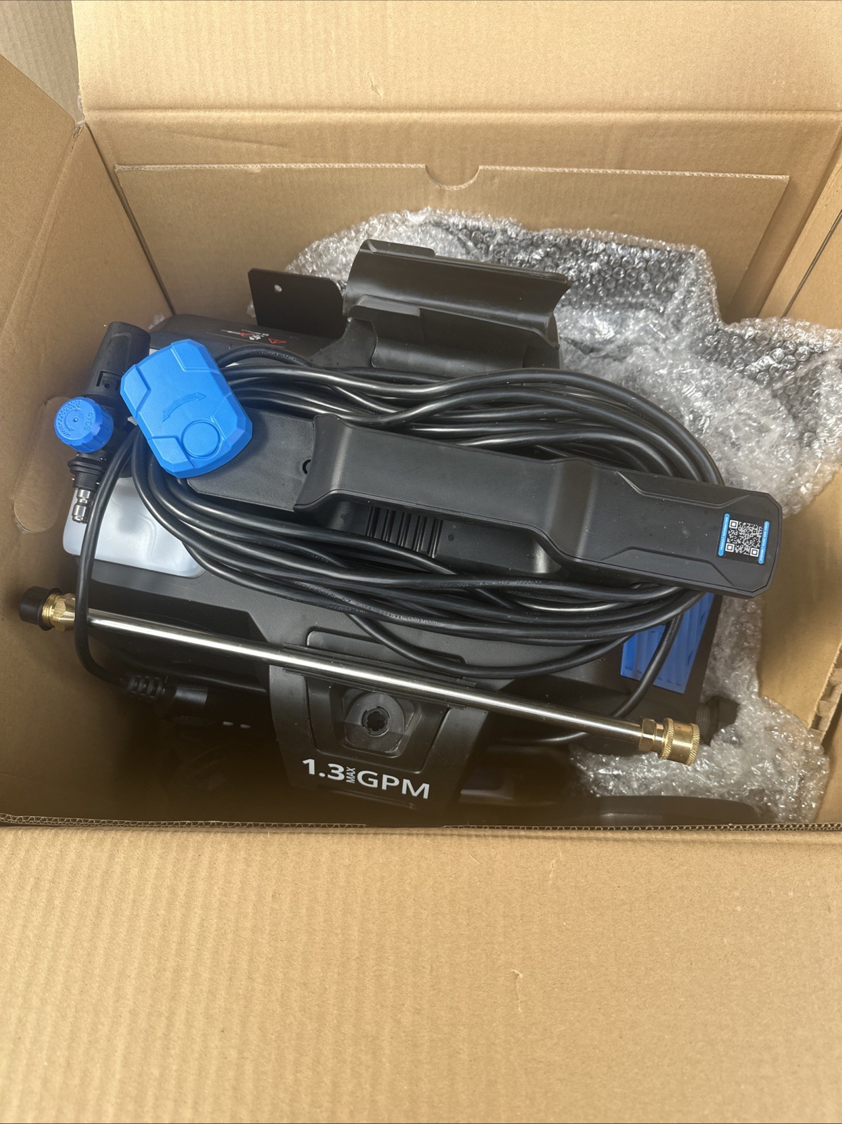 AR Blue Clean XWM2300 Electric Pressure Washer 2300 PSI 1.3 GPM Portable