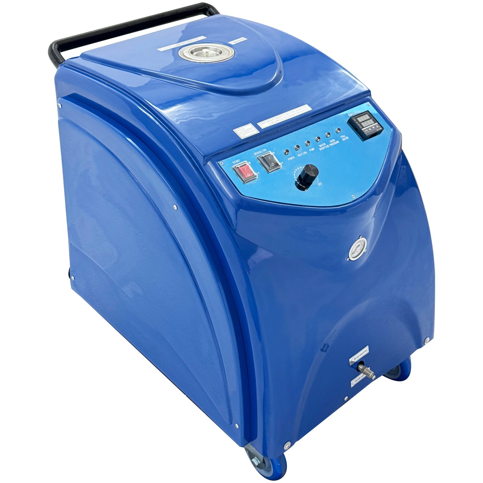 220V 6KW High Pressure Steam Cleaner Commercial Car Washer 6-13Bar 167-198℃