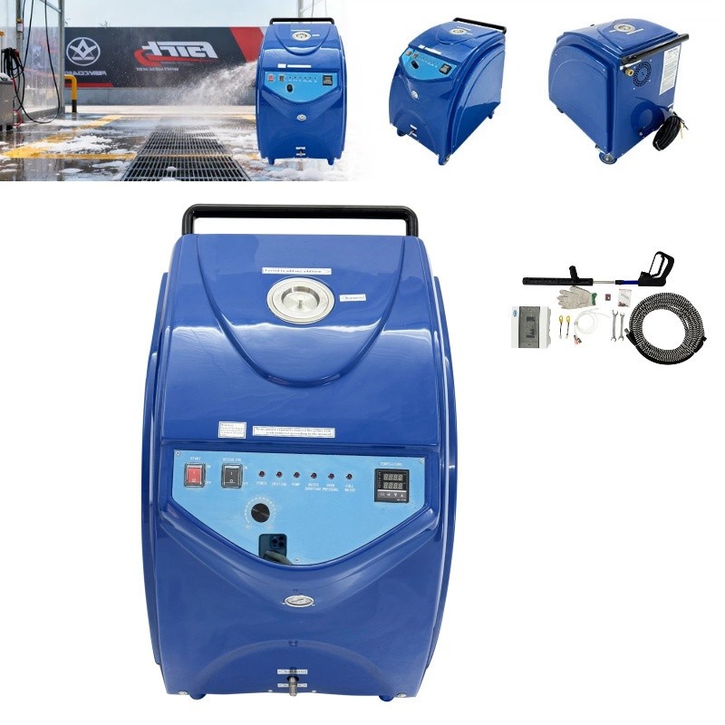 220V Industrial Steam Cleaner High Pressure Steam Car Cleaning Machine 6-13 Bar