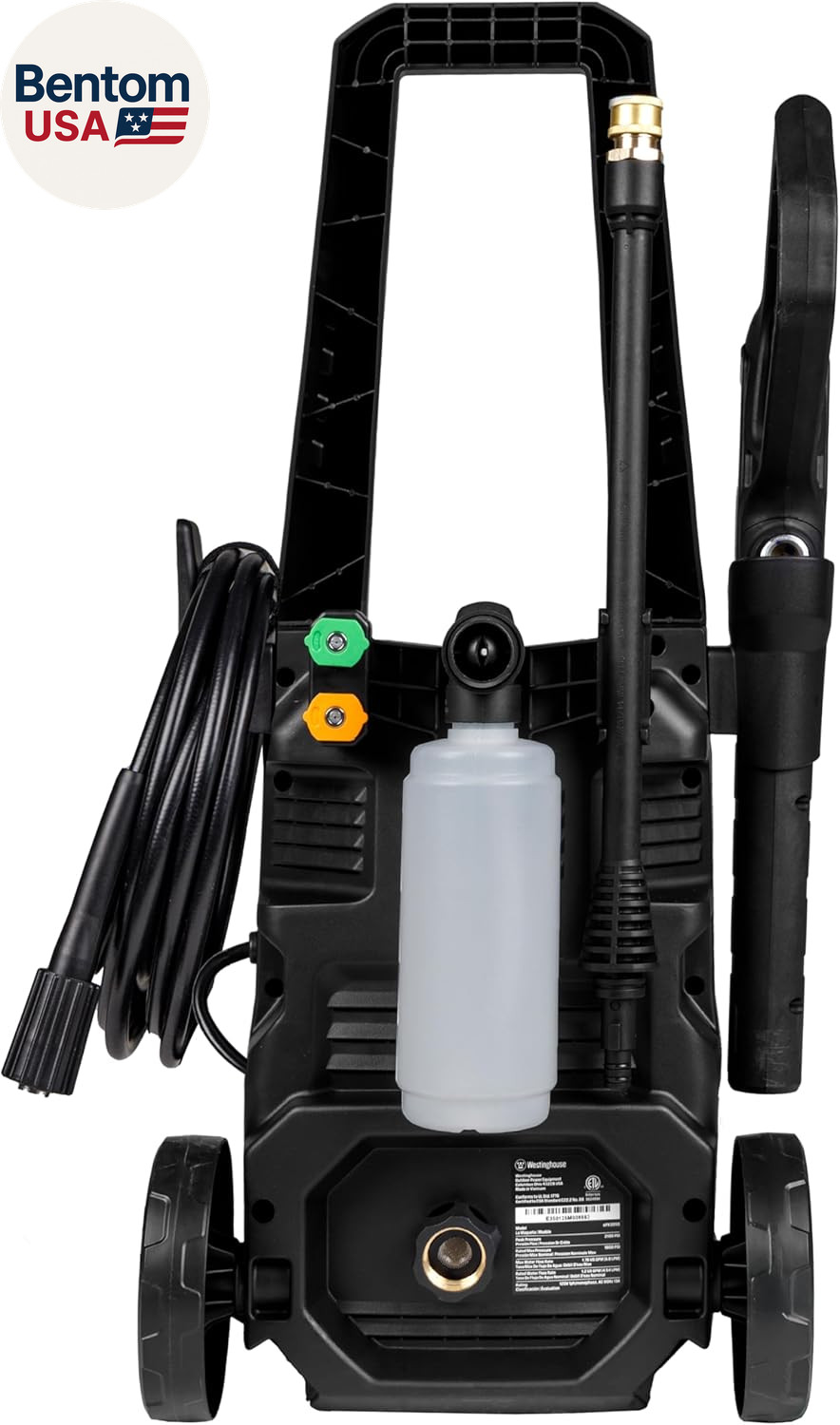 Epx3050 Electric Pressure Washer, 2100 Max PSI 1.76 Max GPM with Foam Cannon and